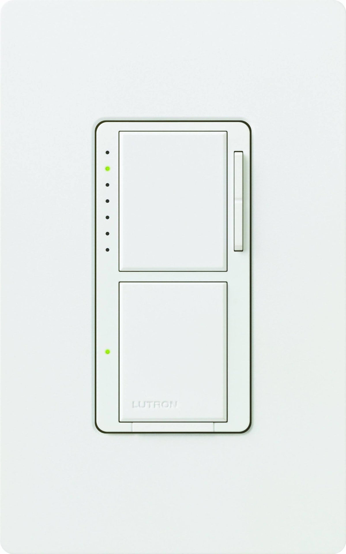White Dual Dimmer and Switch P722002