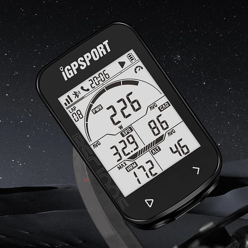 Wireless Waterproof Cycling Speedometer with 2.6inch Display D52155