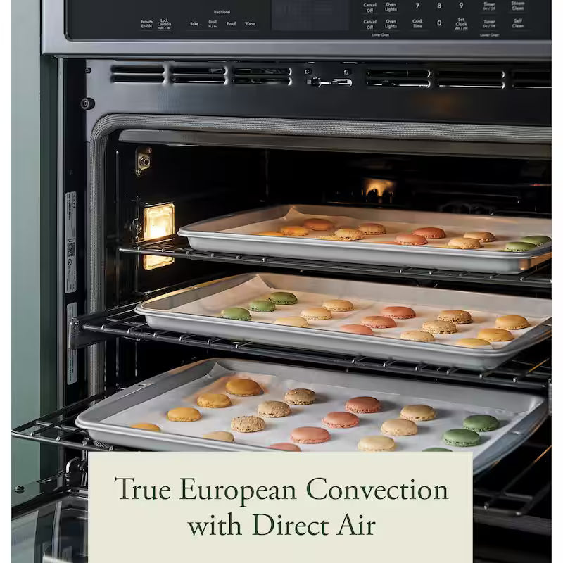 30 in. Double Electric Wall Oven with Convection Self-Cleaning in Stainless Steel M1743
