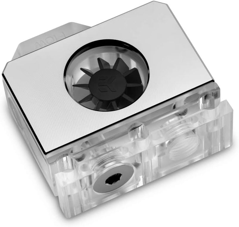 GPU-Mounted Flow Indicator D-RGB Nickel A54886