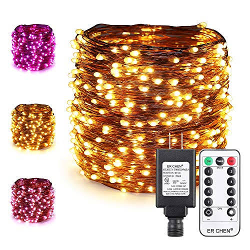 105ft 300 LEDs Color Changing LED String Lights with Remote N7774