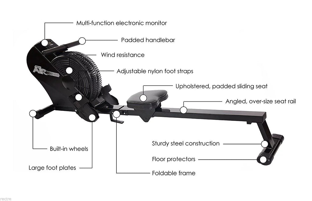 Air Rower Rowing Machine C5047