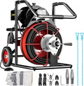100 Ft x 3/8 Inch Open Drain Cleaning Machine W4816