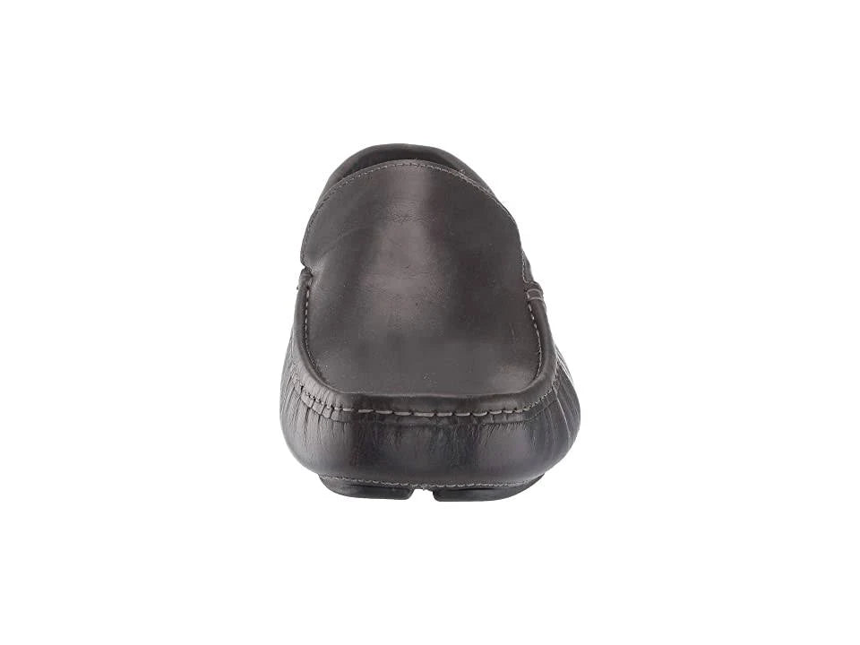 Charcoal Leather Driving Moccasins N762368