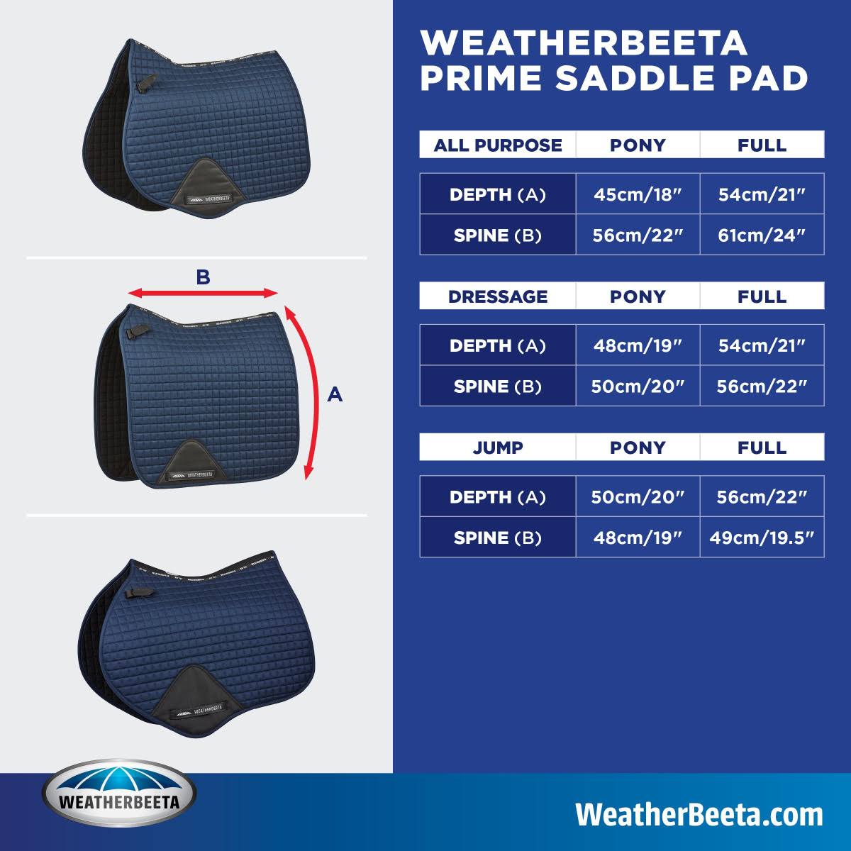Pony Ombre Jump Saddle Pad L41518
