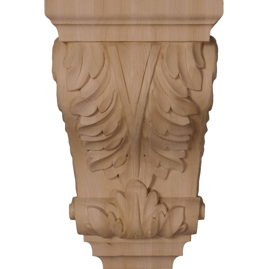 Large Wide Acanthus Wood Corbel H9352