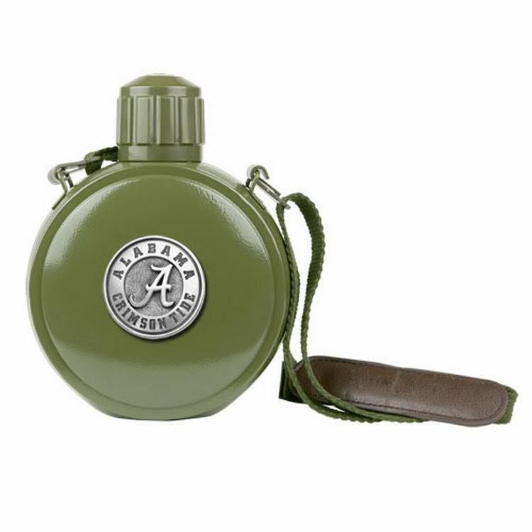 Pewter Accent Stainless Steel Canteen R255336