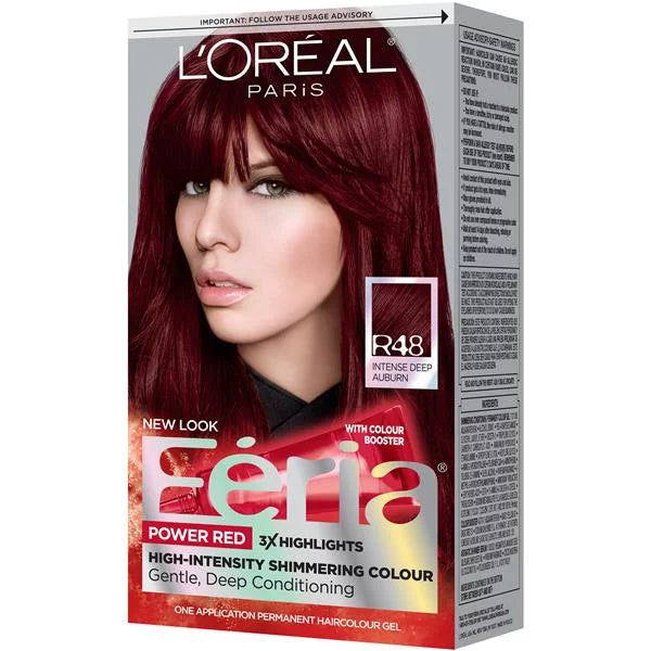 Intense Deep Auburn High-Intensity Shimmering Color 1 ea (Pack of 2) L3042