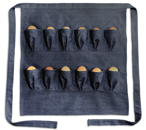 12 Pocket Denim Egg Gathering Apron C414931
