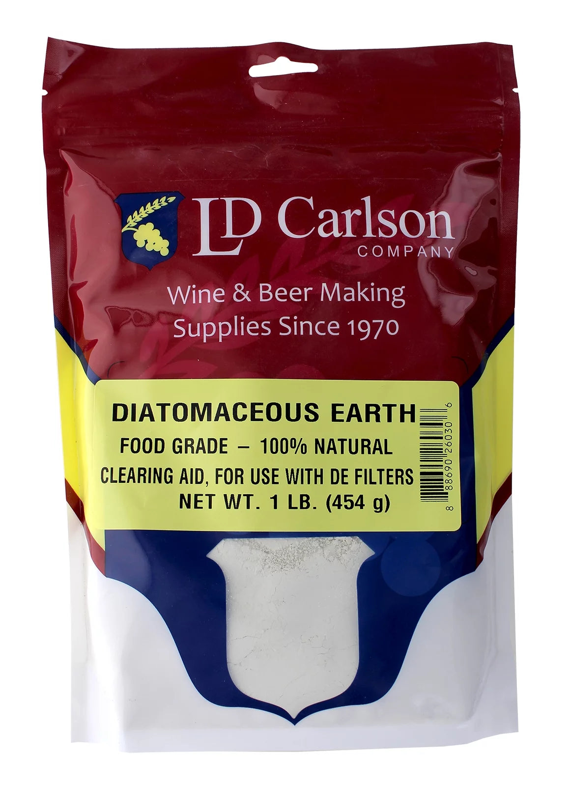 100% Natural Food Grade Diatomaceous Earth 1 lb H966