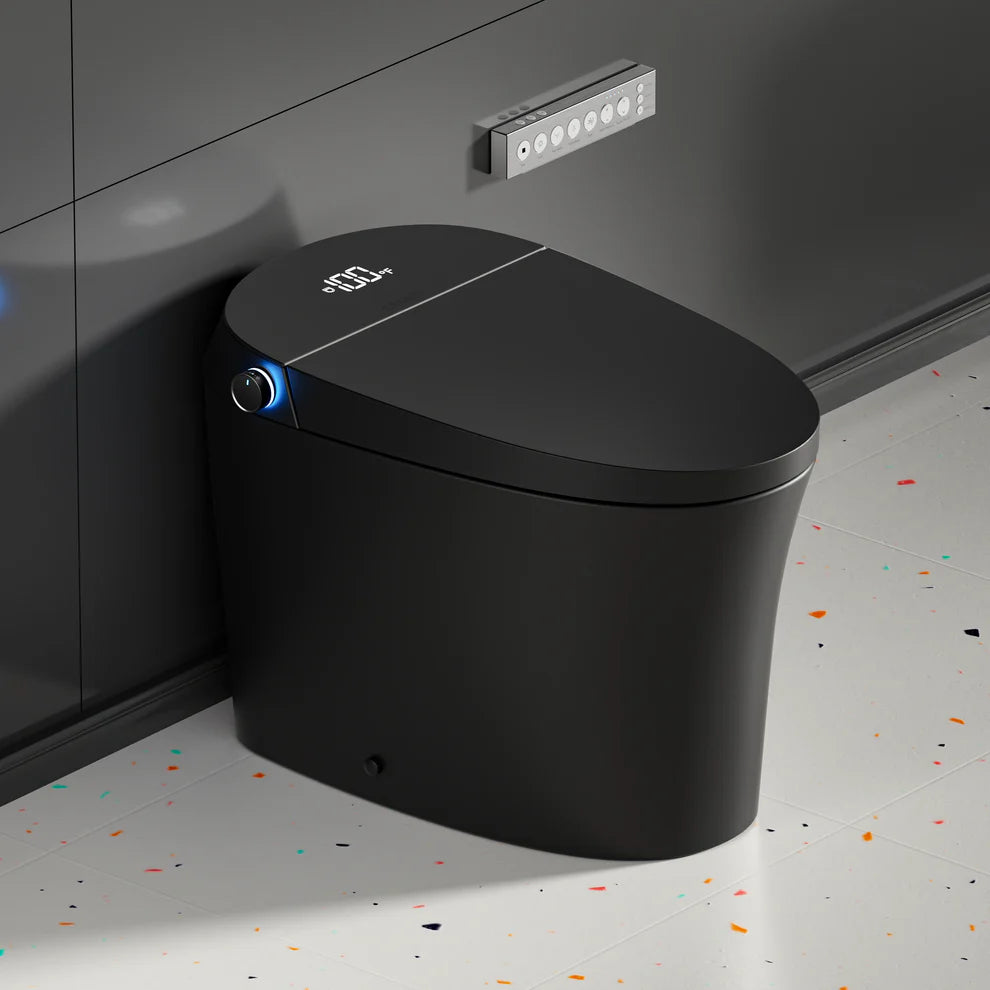 Black Smart Toilet H48702