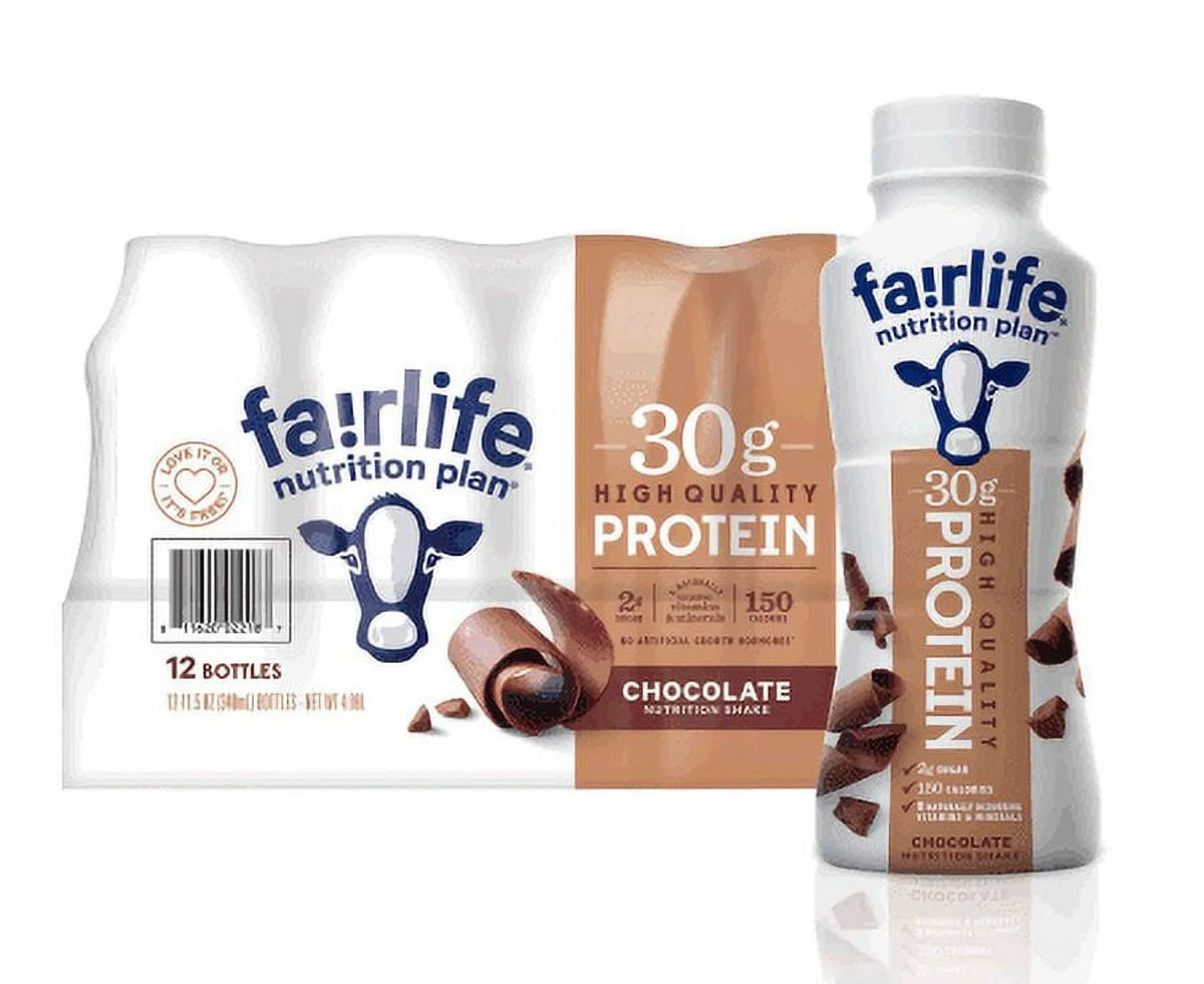 Chocolate Protein Shake, 30 g Protein, 11.5 fl. oz., 12 pk. T5820