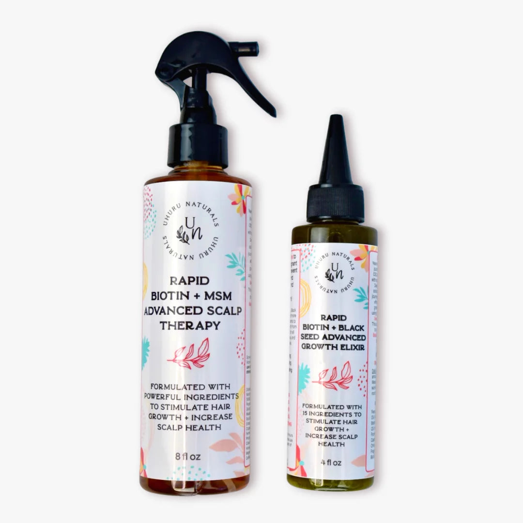 100% Natural Hair Growth Spray and Hair Growth Oil Q3009