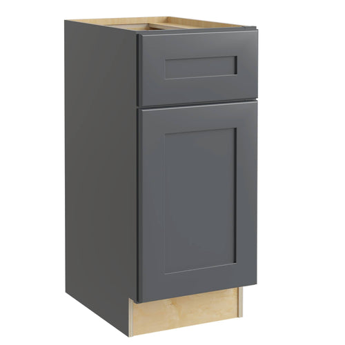 15-in W x 34.5-in H x 24-in D Onyx Painted Pine Base Cabinet G298339