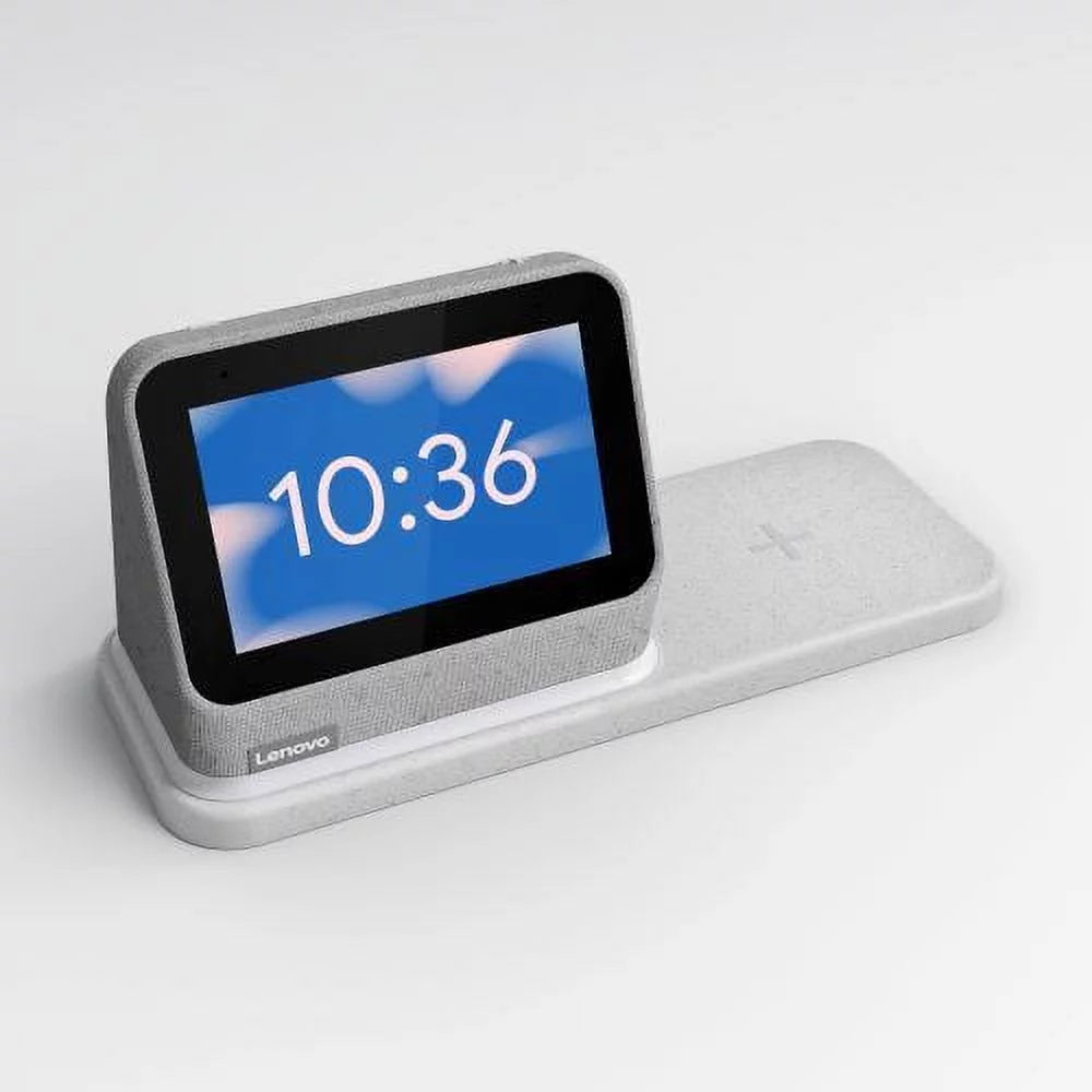 Smart Clock 2 with Wireless Charging Dock - Heather Grey V128282
