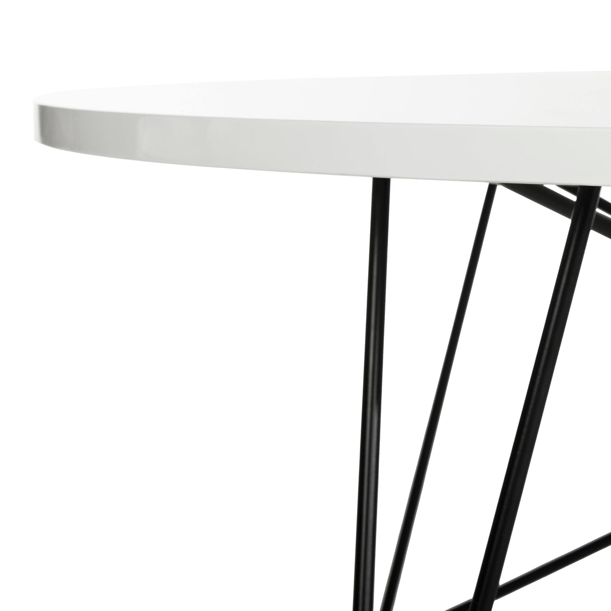 Lacquer White Coffee Table D779