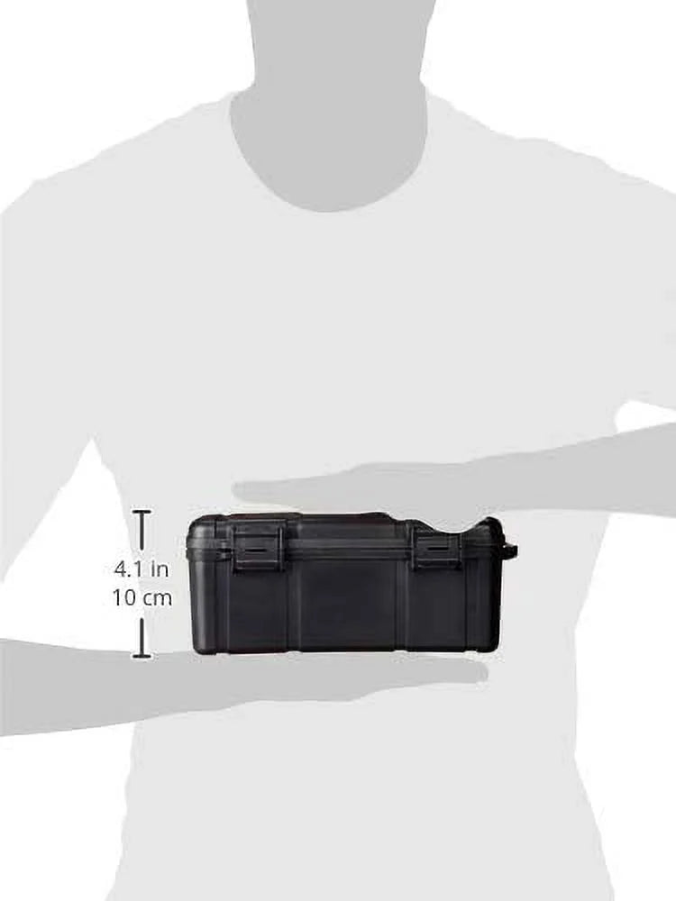Black Air Tight Cigar Humidor for 10-15 Cigars M330
