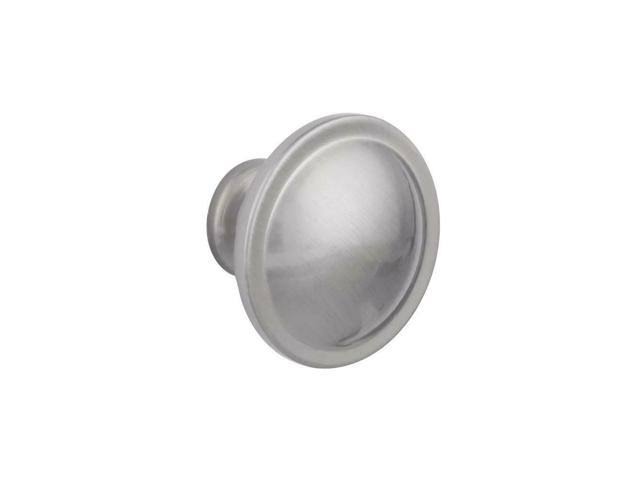 Satin Nickel Round Cabinet Knob (10-Pack) M33049