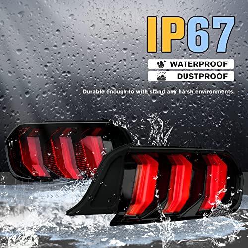 LED Tail Light Assembly with Sequential Turn Signal I9710