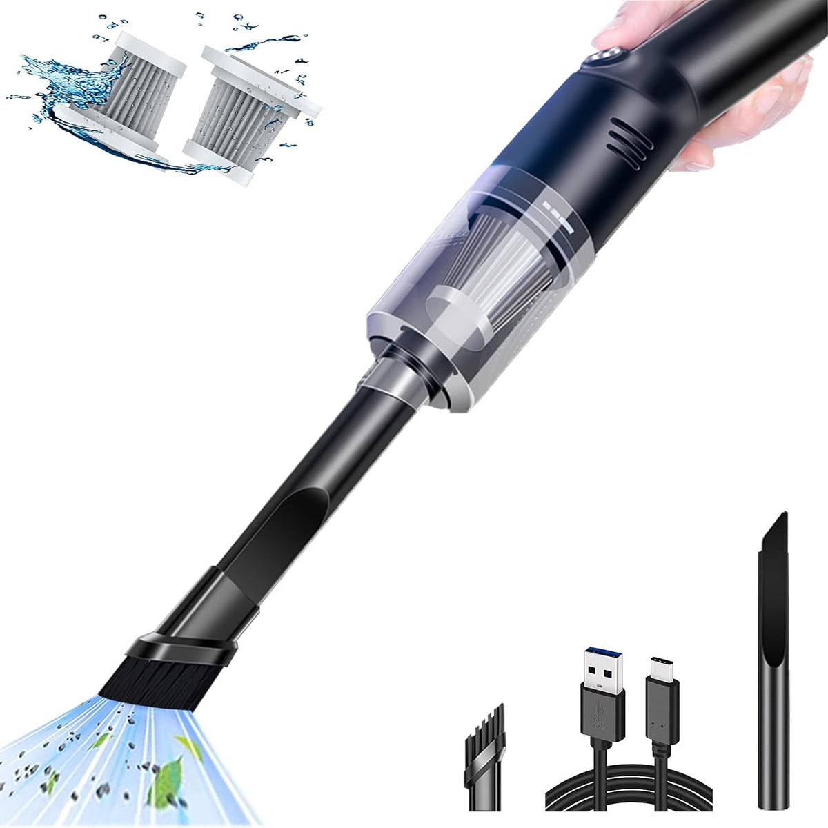 Wireless Cordless Handheld Car Vacuum Cleaner L721122