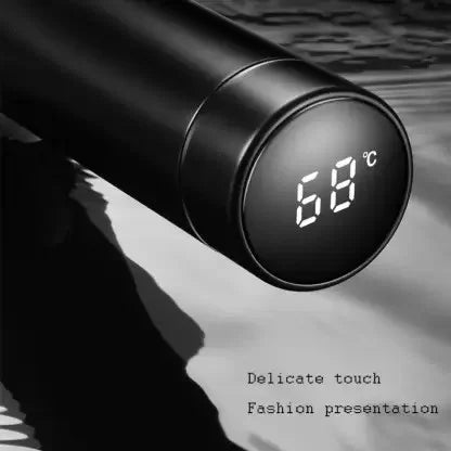 Black Steel 500 ml Water Bottle G388