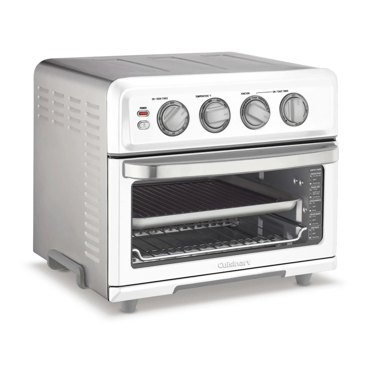 White Airfryer Toaster Oven with Grill and 12 Piece Knife Set U9757