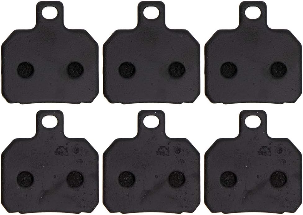 Front L/R and Rear Right Brake Pad Set Organic 3 Pack H731