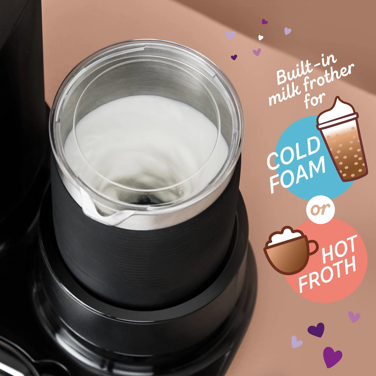 Black Single-Serve Coffee Maker W4502