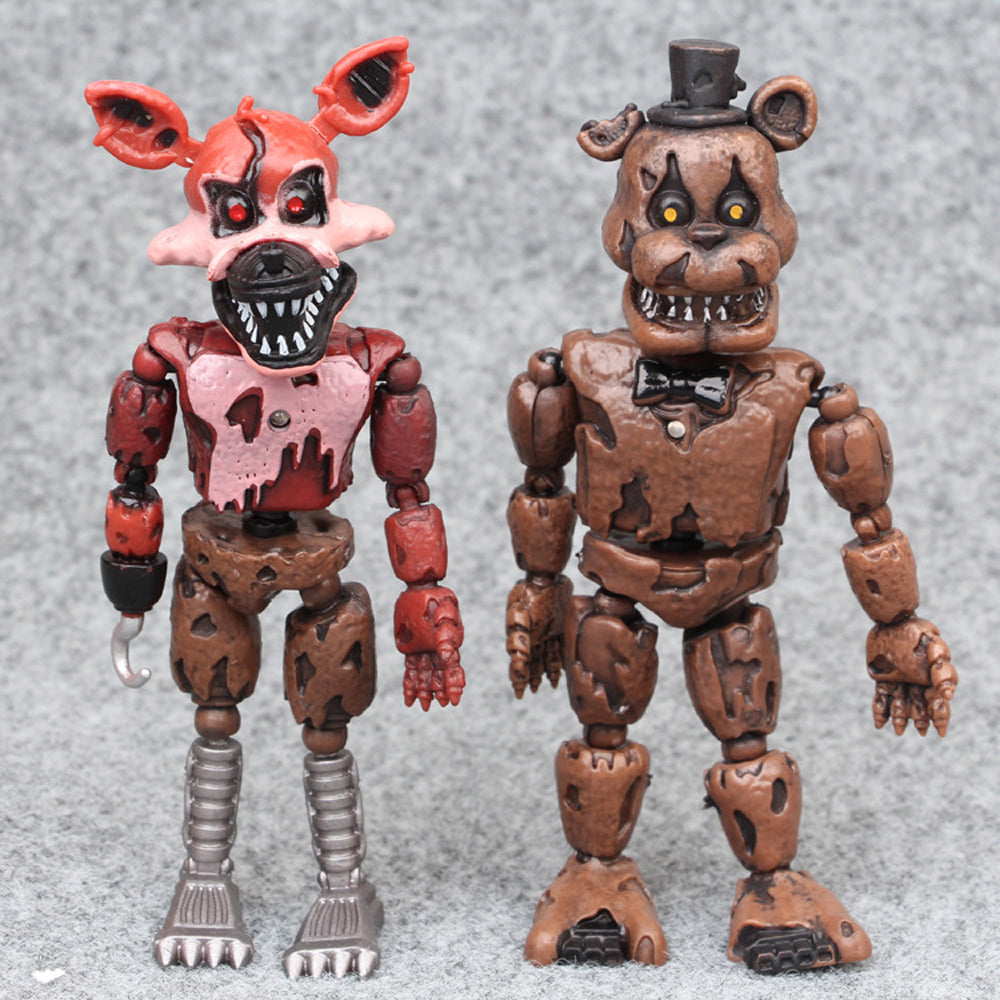 FNAF Funtime Freddy Foxy Sister Action Figures 17Pcs Set F945