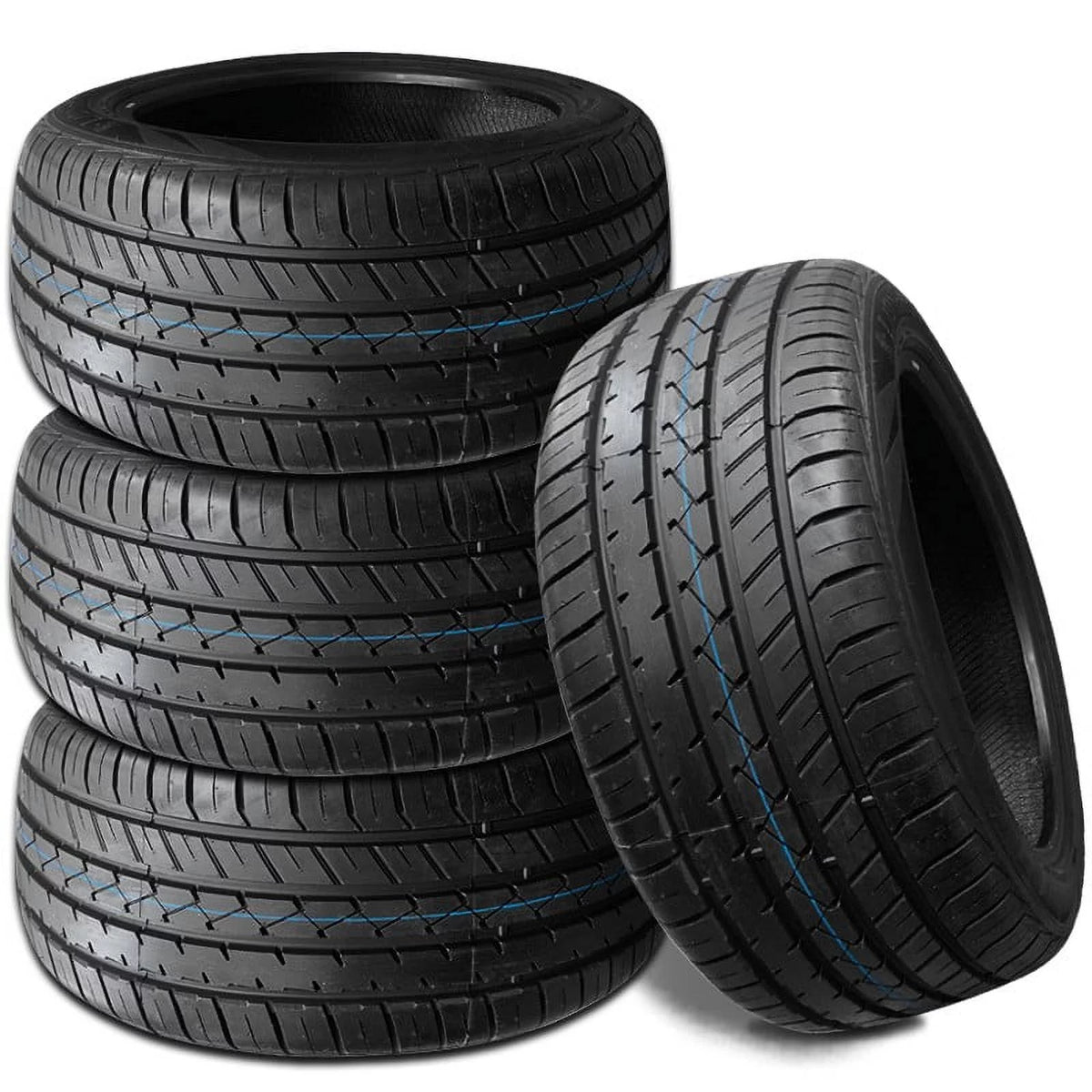 Set of 4 255/40ZR20 All Season High Performance Tires Q3315