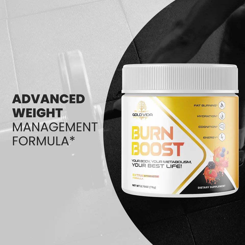 (2 Pack) Gold Burn Boost Powder Dietary Supplement F451726