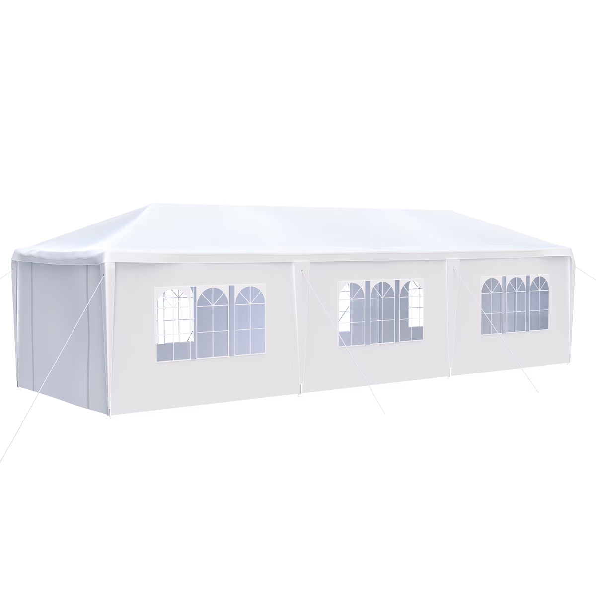 10x30' Outdoor Canopy Tent with 8 Removable Sidewalls K39617