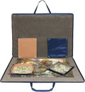 Portable Puzzle Storage Case with Six Sorting Trays for 1,500 Pieces W106
