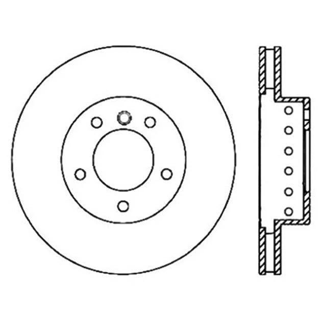 High Carbon Alloy Brake Rotor U4537