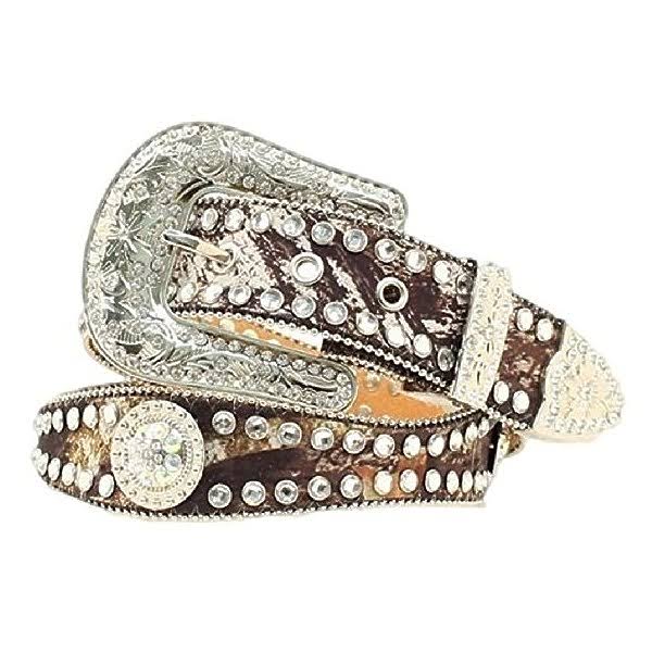 Camouflage Multi Colored Embellished Belt O4854
