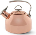 1.8 QT Food Grade Pure Copper Teakettle M91698