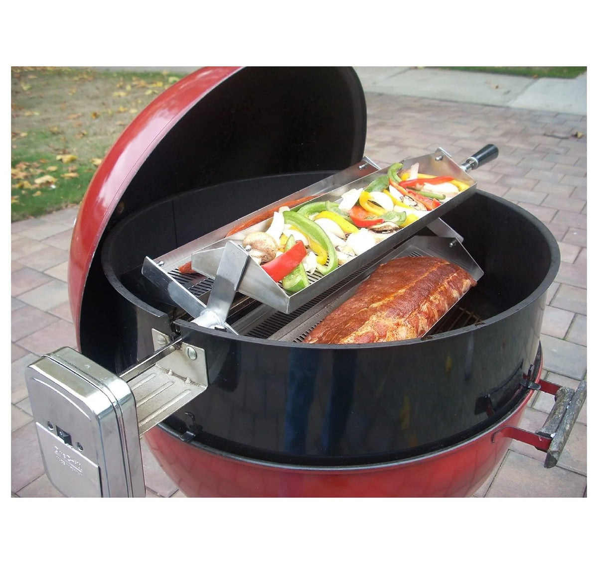 Adjustable Grill Trays for Gas & Charcoal Grills J61695