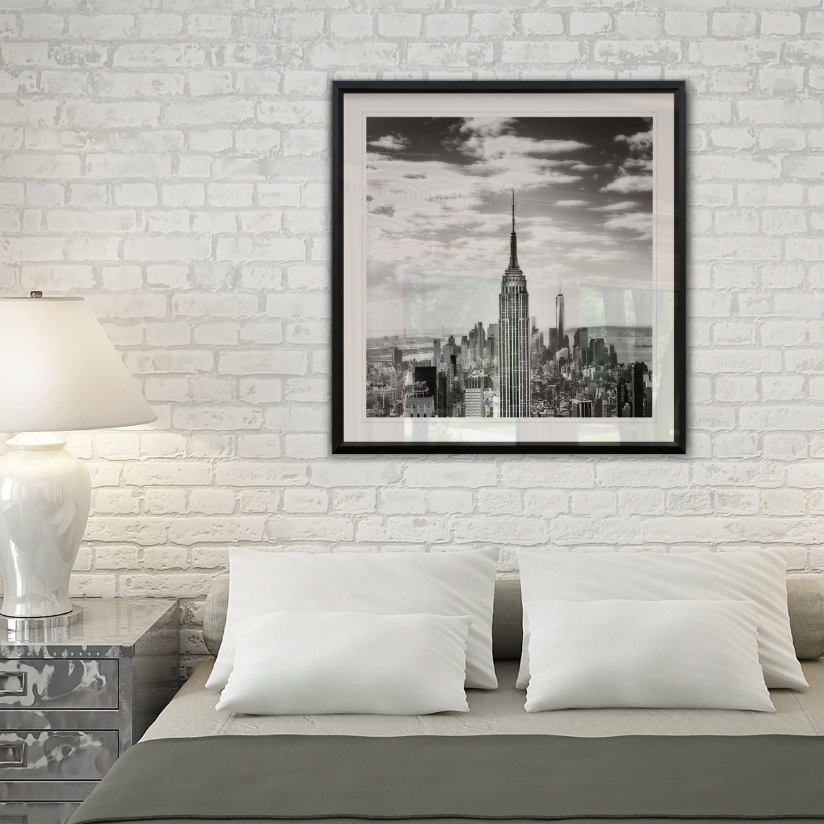 Framed Giclee Print 26x26 U253