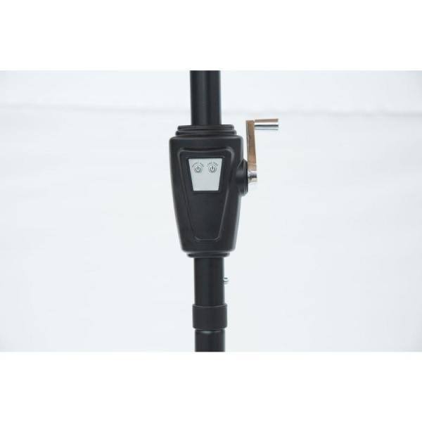 Scarlet Solar Lighted Market Patio Umbrella Z3010