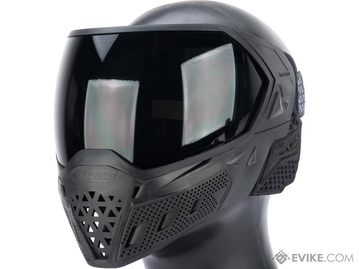 Black Thermal Lens Paintball Mask B136