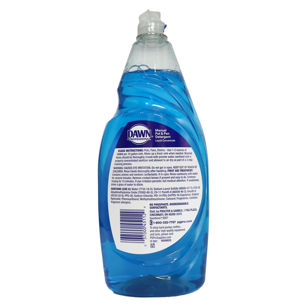 Manual Pot and Pan Dish Detergent, 38 Oz X31753