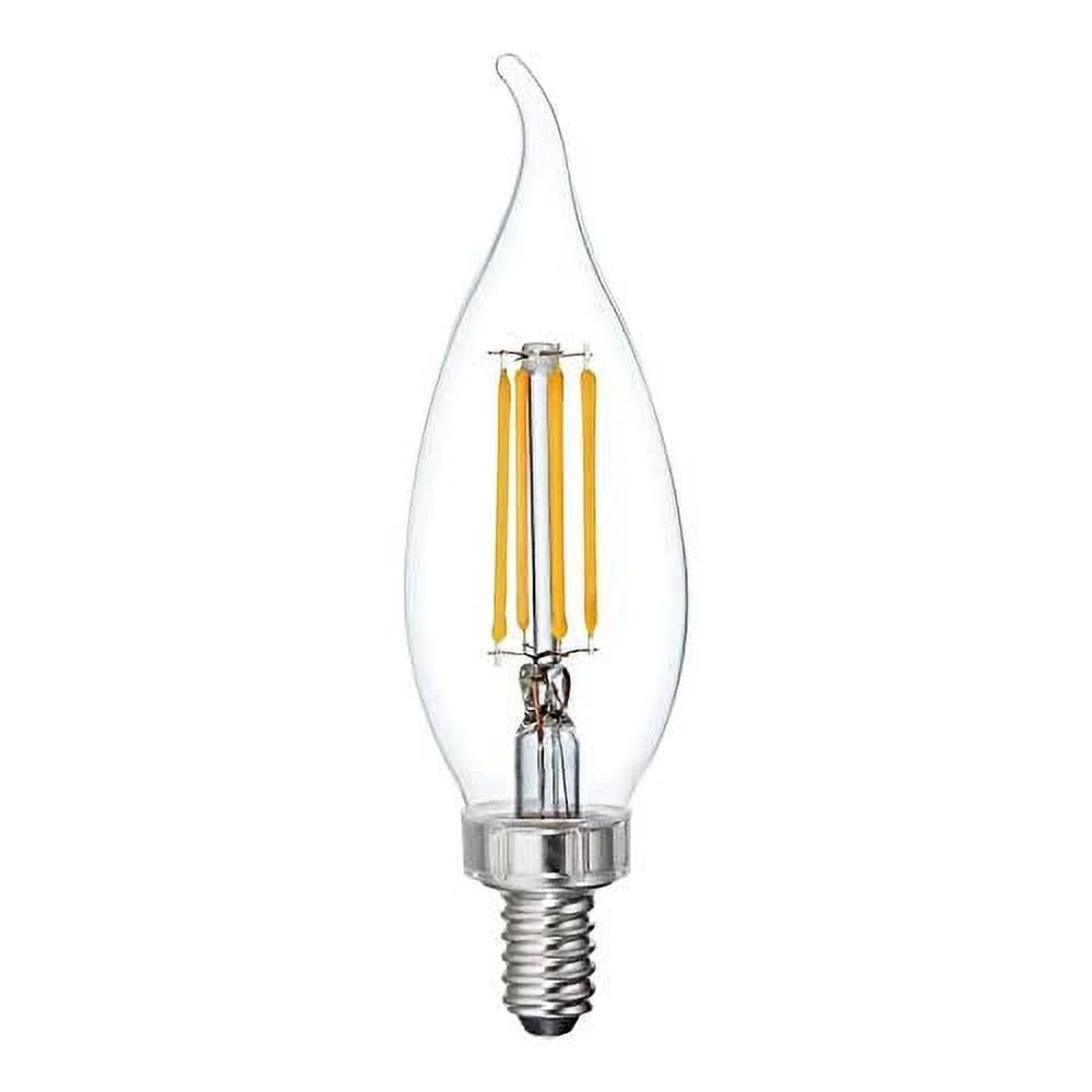6-Pack Dimmable Soft White LED Decorative Light Bulbs Y5308