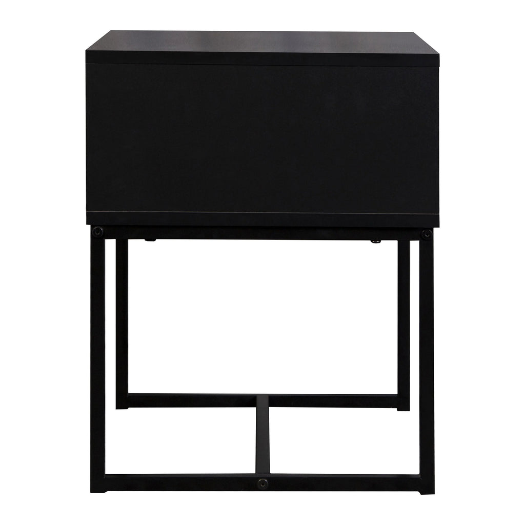 Coastal Modern Console Table with Wood Drawer J939