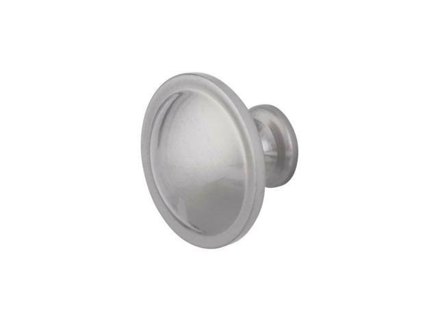 Satin Nickel Round Cabinet Knob (10-Pack) M33049