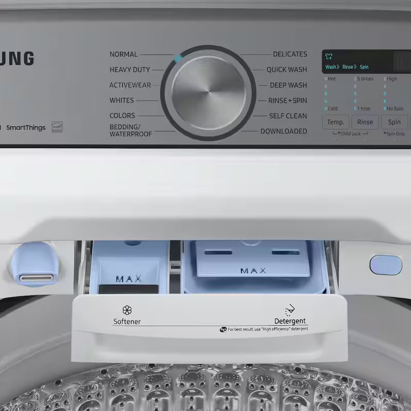 5.5 cu.ft. Smart Top Load Washer with Super Speed in White V253942