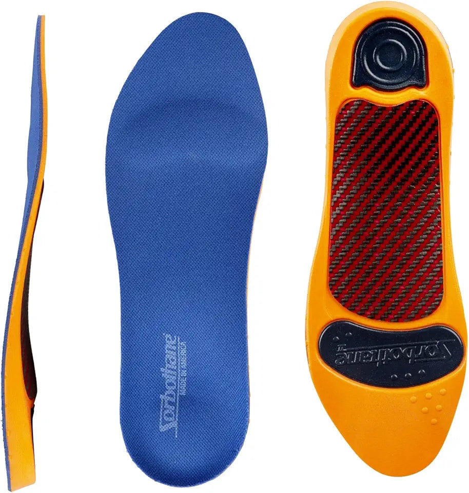 Blue Orange Navy Blue Men's Size 8-9 Anti-Fatigue Insole V10632