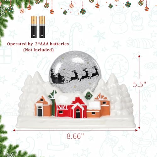 Ceramic Christmas Village Tabletop Decoration O336321
