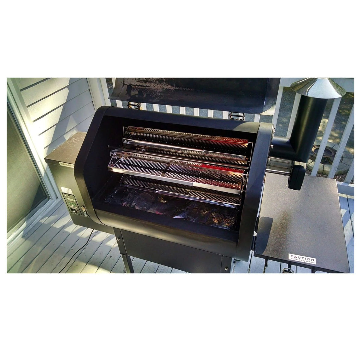 Adjustable Grill Trays for Gas & Charcoal Grills J61695